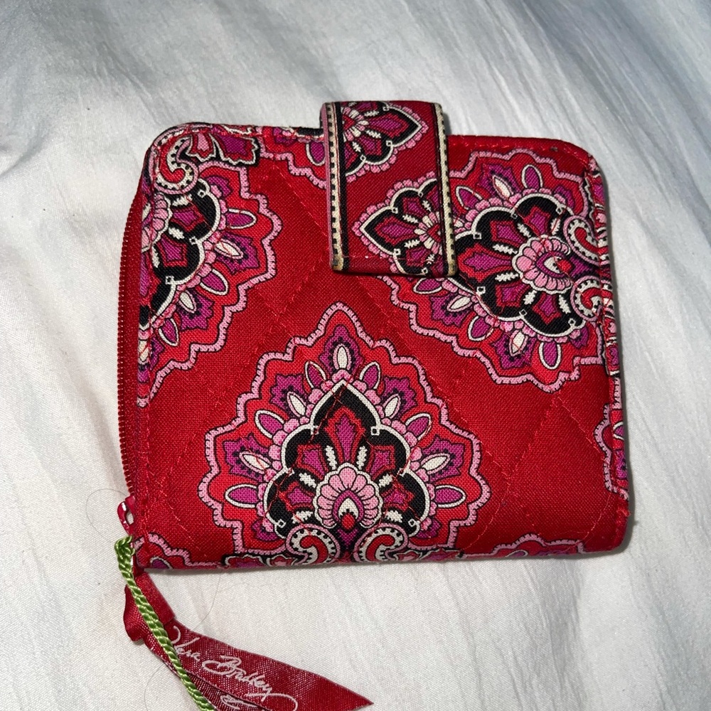 Red Vera Bradley Wallet